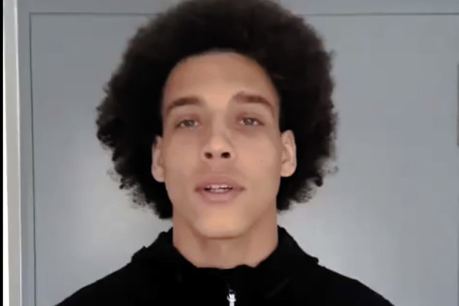 Coronavirus / Axel Witsel joue à domicile !