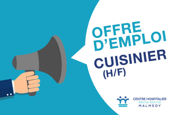 Le CHRAM recrute un cuisinier (H/F)