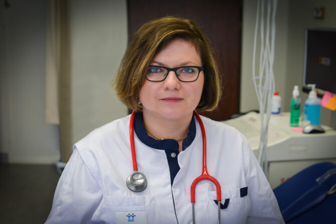 Le Dr. Vasiliu, nouvelle cardiologue au CHRAM